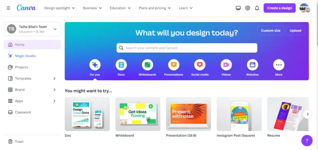 Capcut and Canva